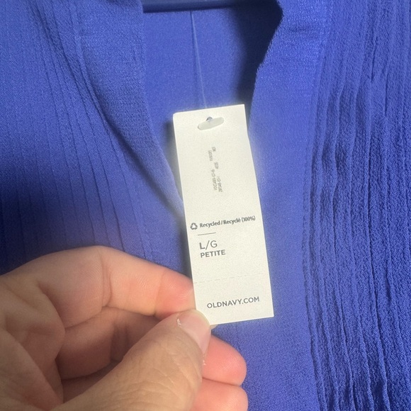 Old Navy Royal Blue Women's Tunic - Picture 2 of 6